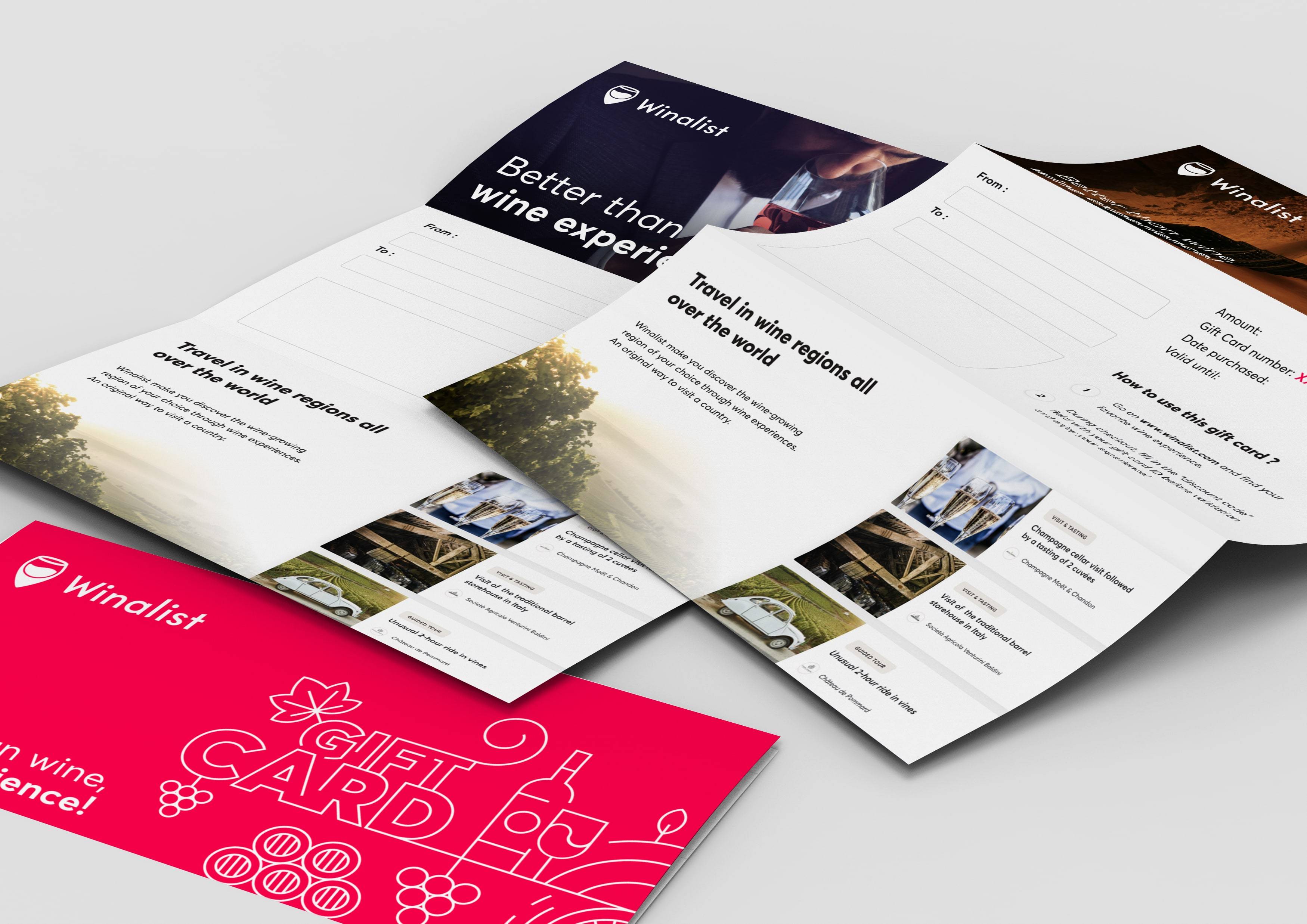 Winalist Gift Card — Wine Tastings Across Europe