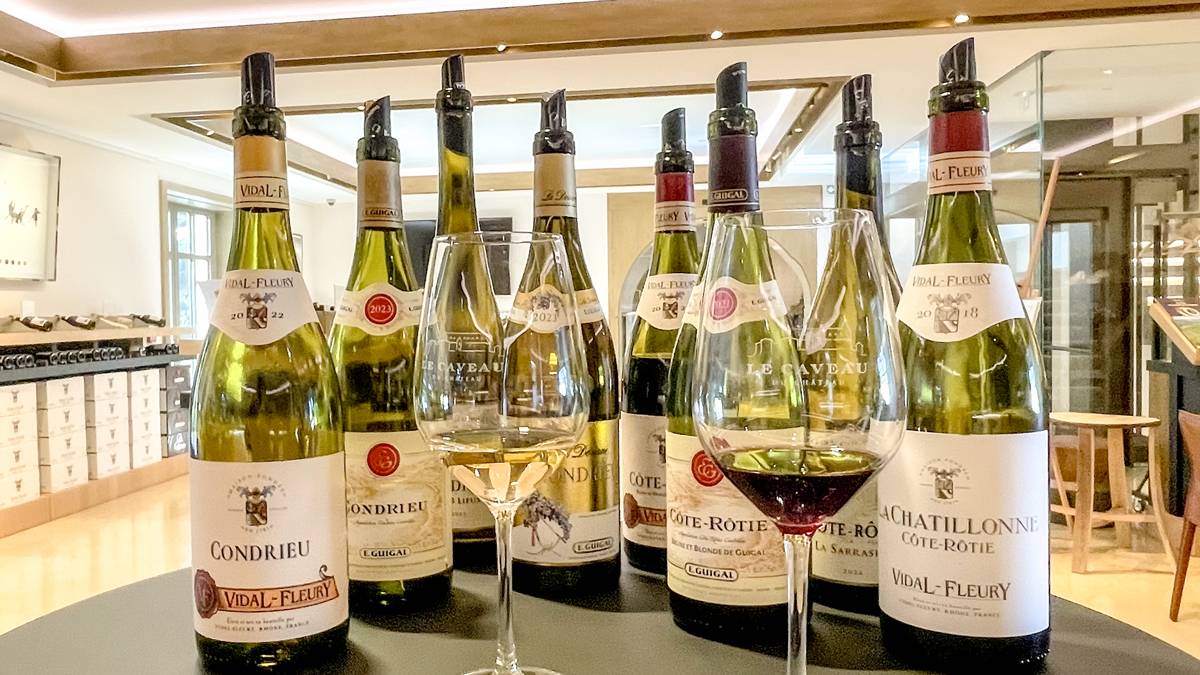 Vinhas em Cena: "Foco Condrieu & Côte-Rôtie" - E.Guigal - Le Caveau Du Château - Winalist