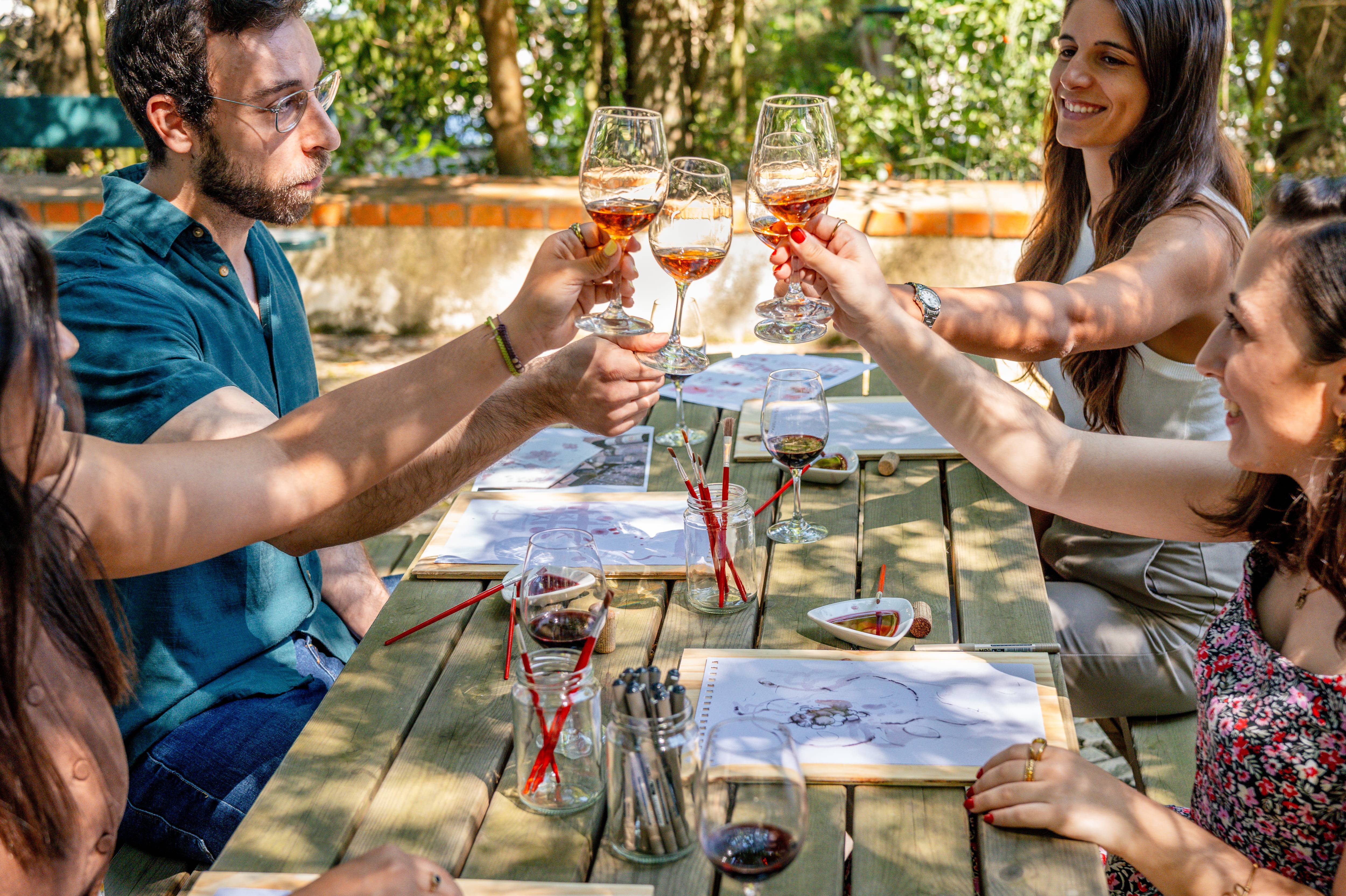 Wine Painting Workshop - Winepainting - Casa Museu José Maria Da Fonseca - Winalist