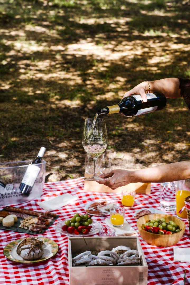Picnic in the Olive Garden