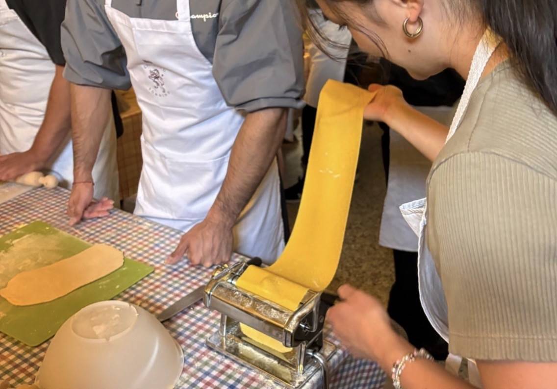 Cooking class & lunch at Castello Sonnino