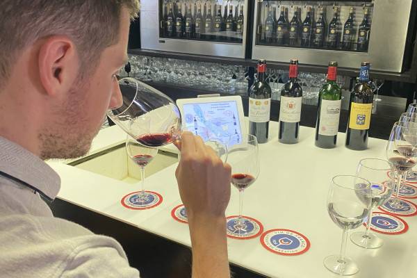 Self-guided Bordeaux wine tasting