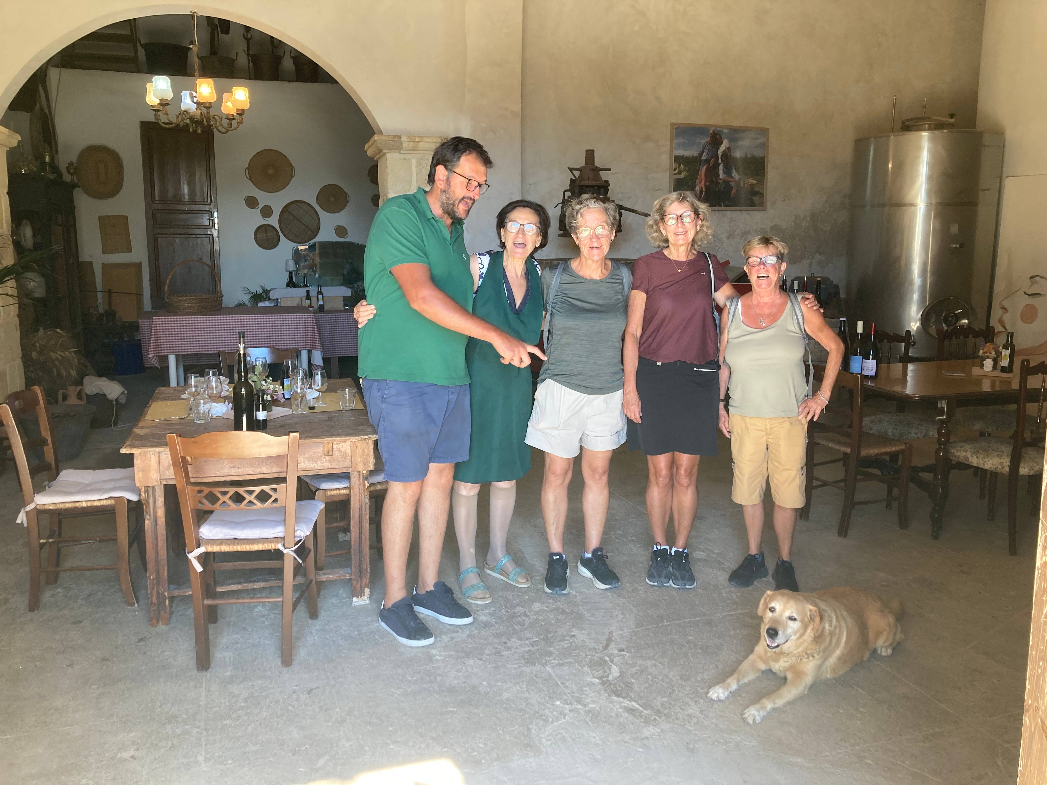 Visit to the historic cellar