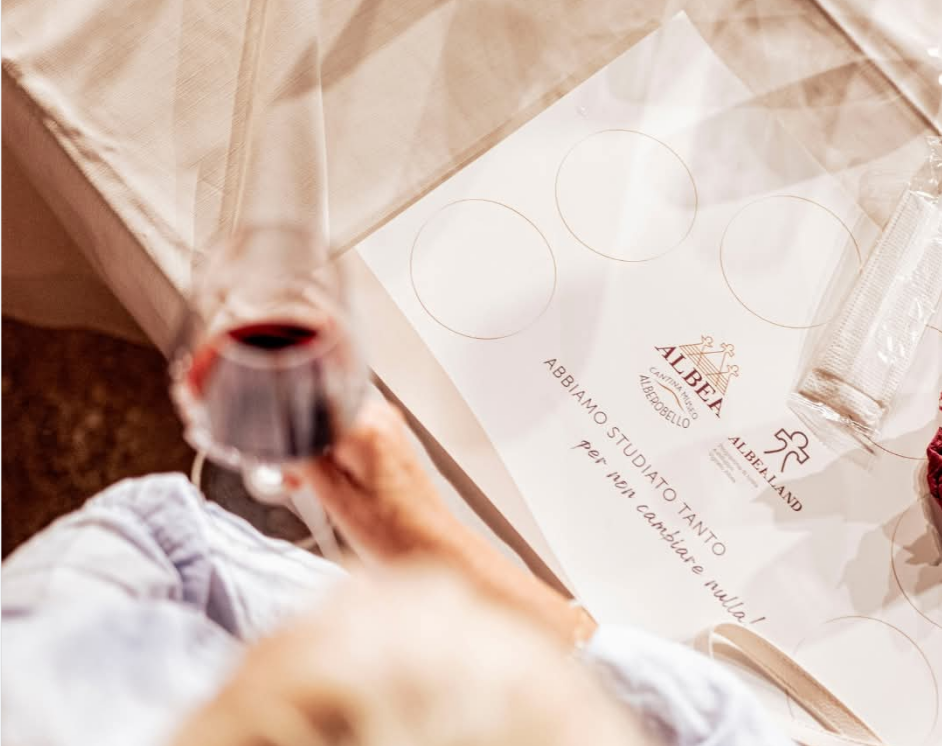 Aperiwine in Cantina Museo Albea