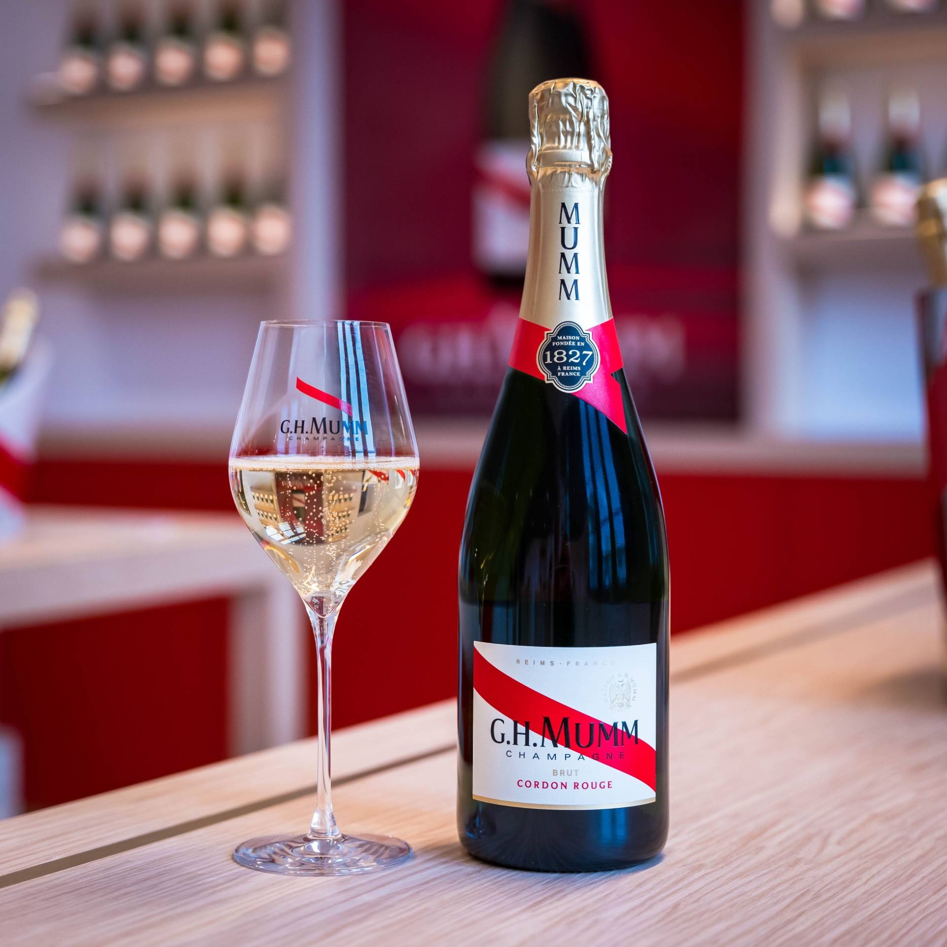 G.H. Mumm & Laurent-Perrier シャンパン 2本セット マム グラン コルドン ルージュの通信販売 シャンパン フランス