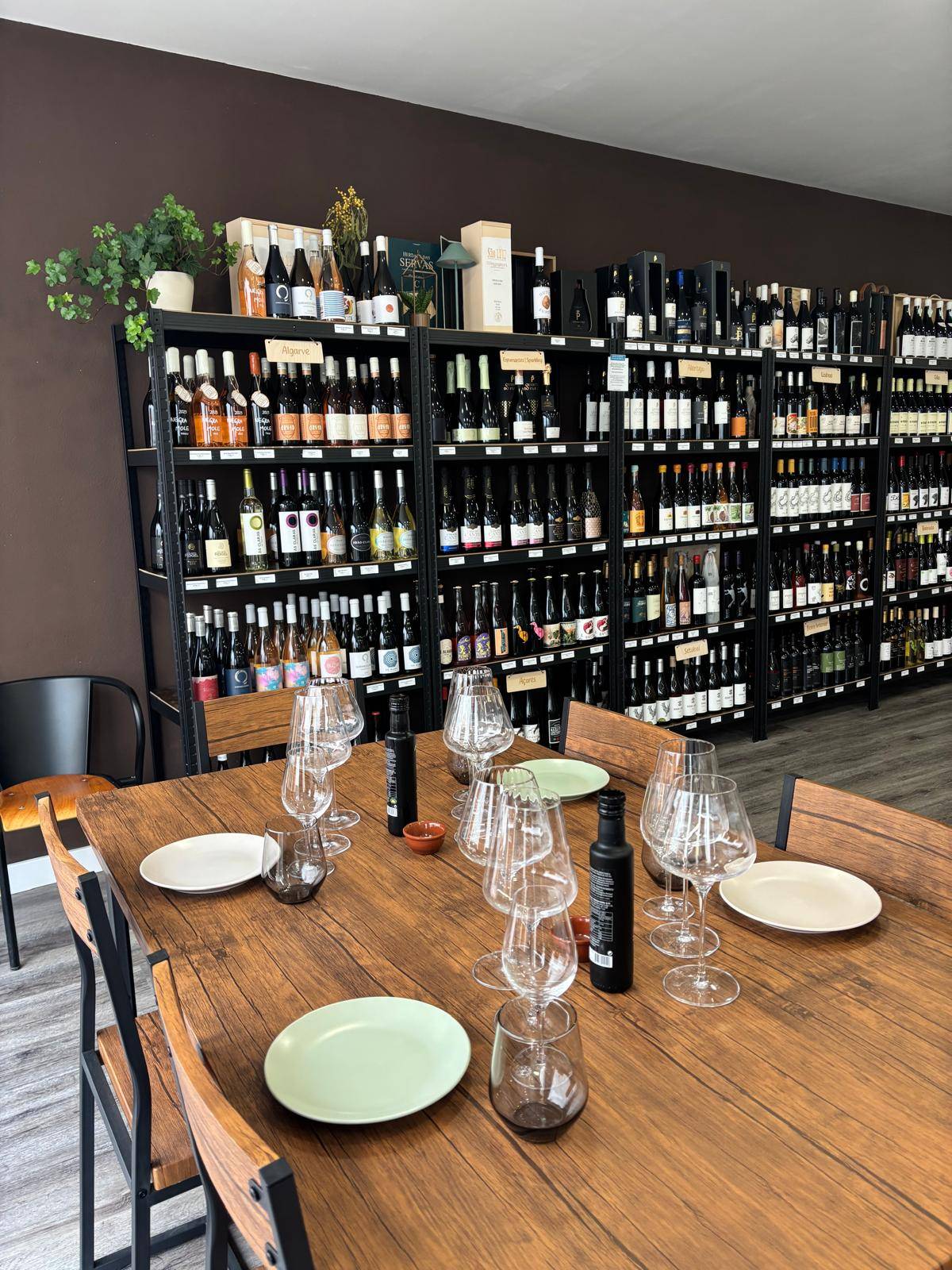 Degustazione di vini dell'Algarve