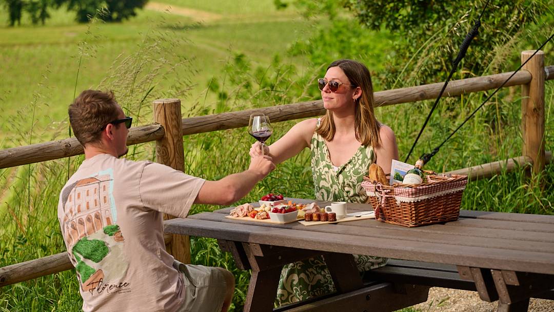 St-Emilion Grand Cru Classé: Picnic e visita