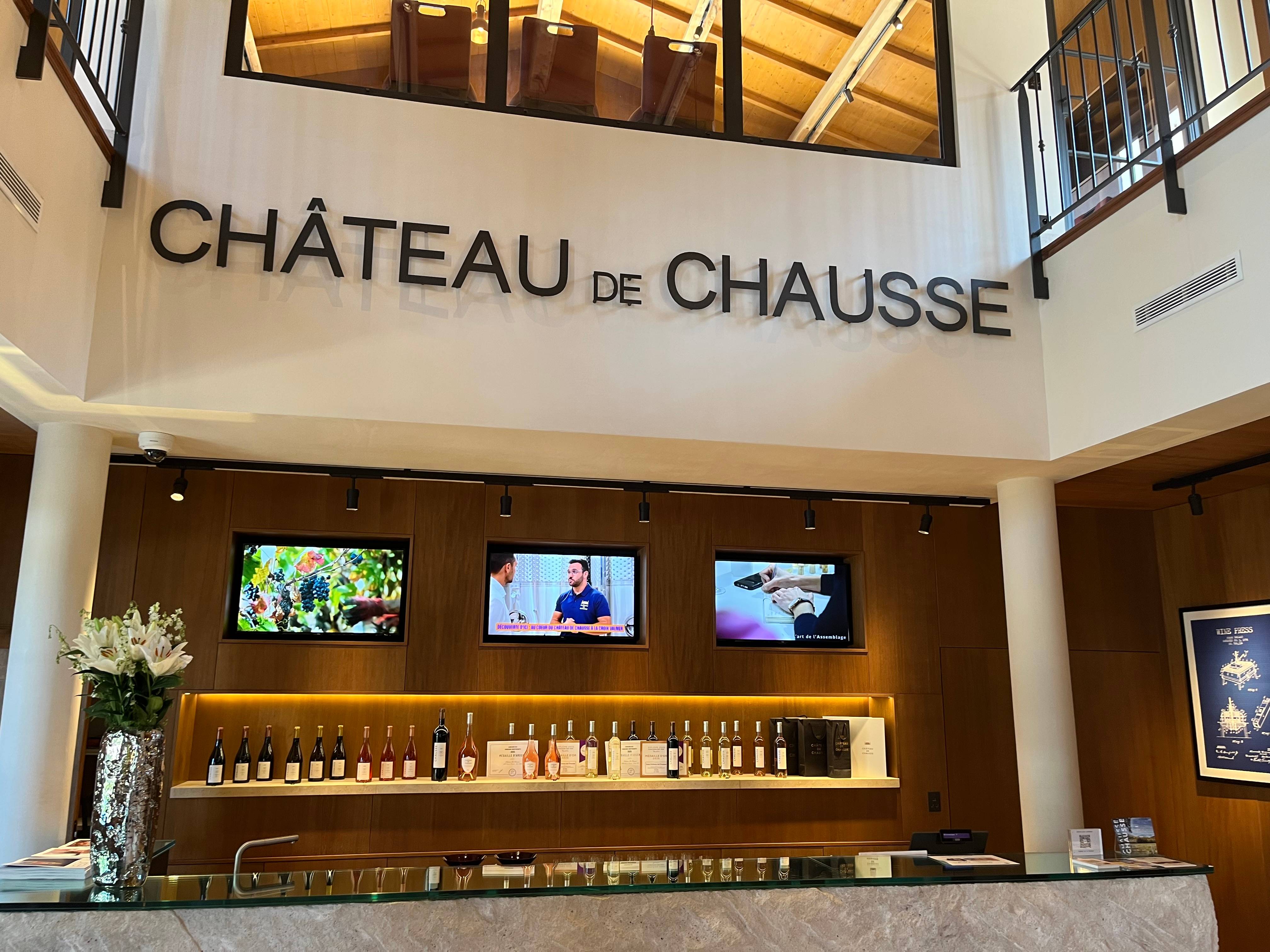 Zintuiglijke proeverij in Château de Chausse