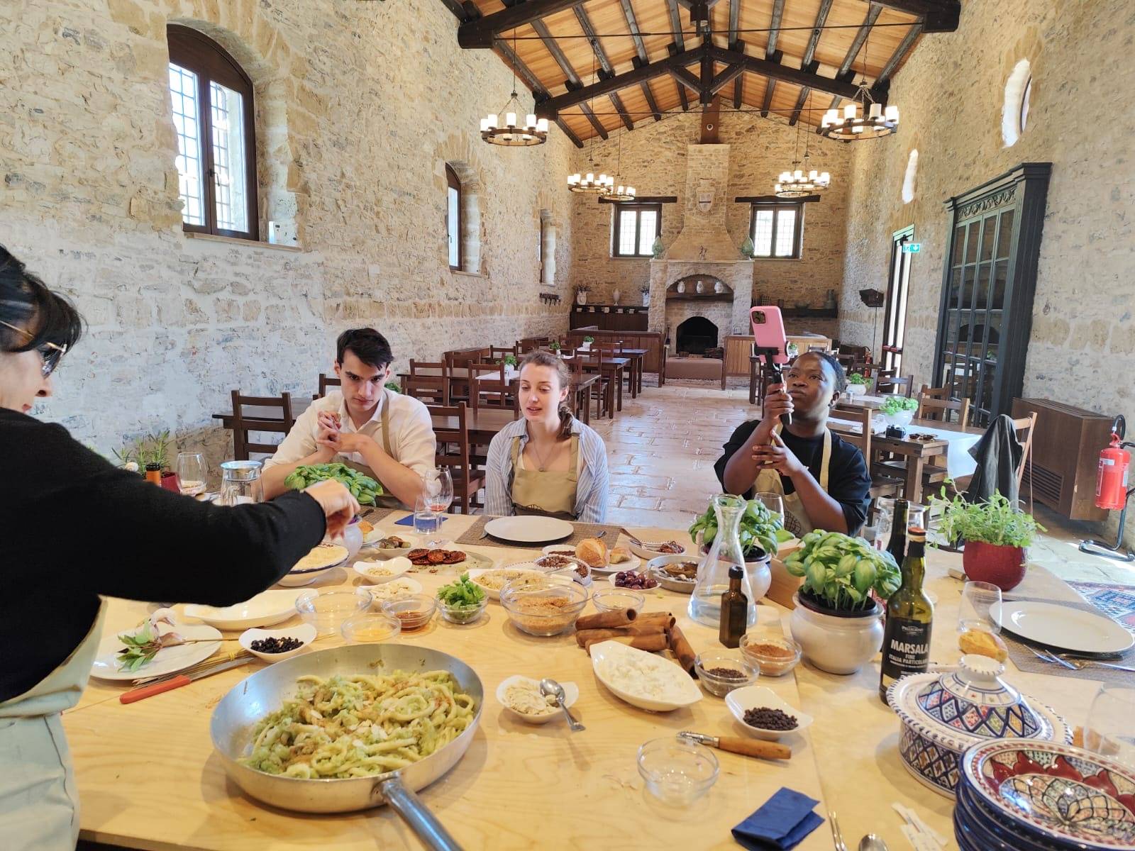 Home restaurant at Le Tenute