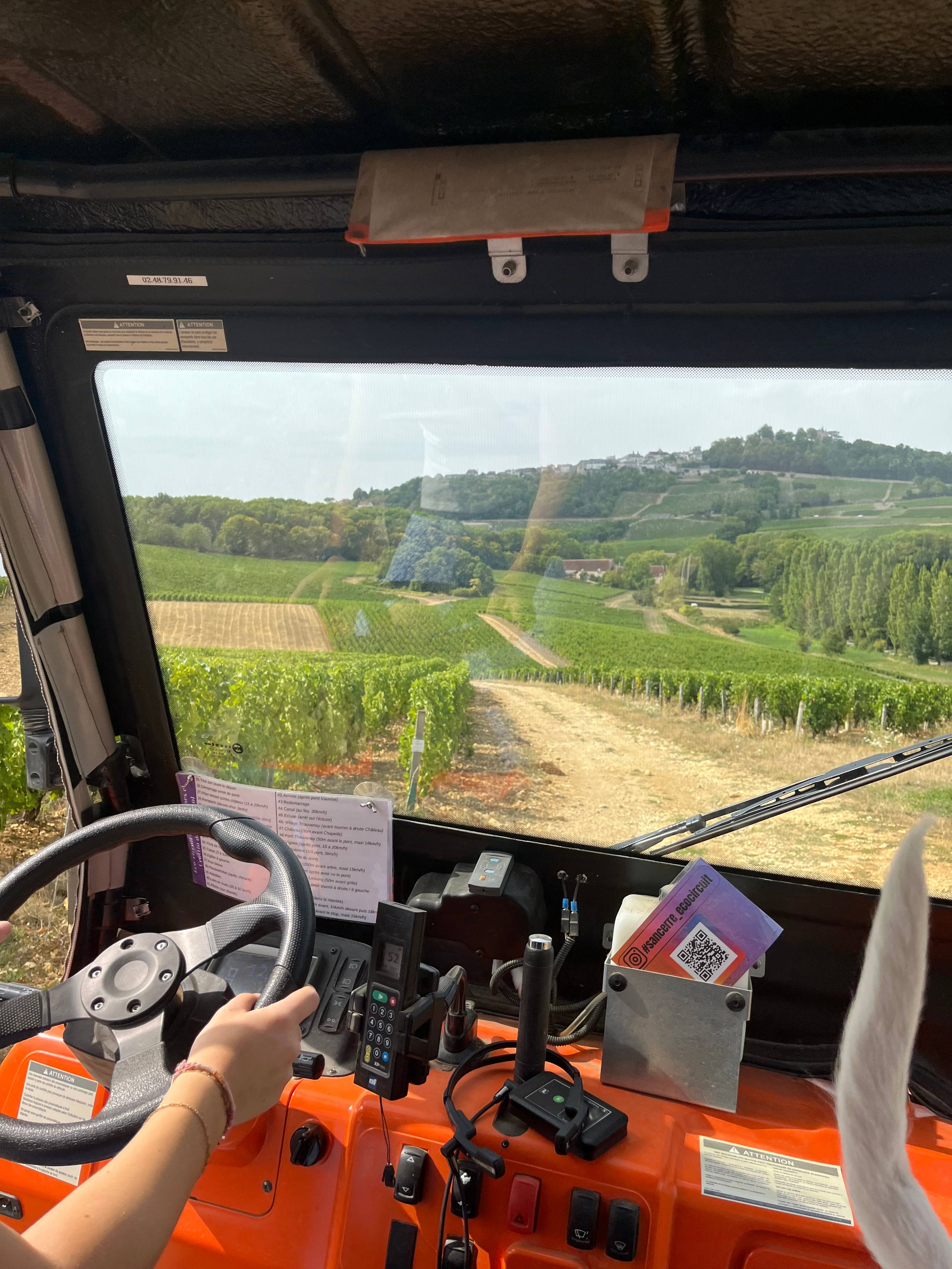 Eco-circuit entre vignes et Crottin de Chavignol