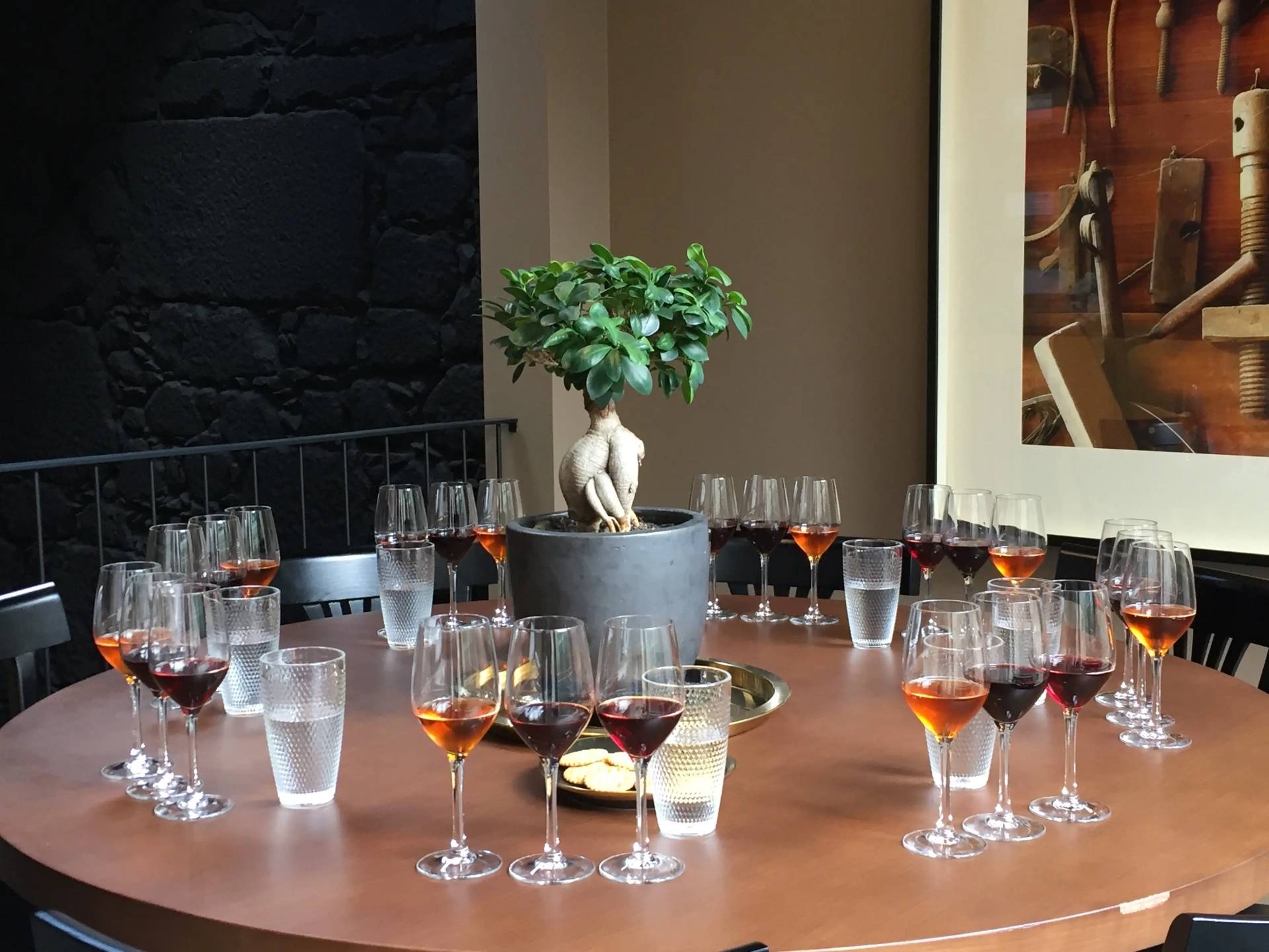 Degustazione di abbinamento di vini Porto