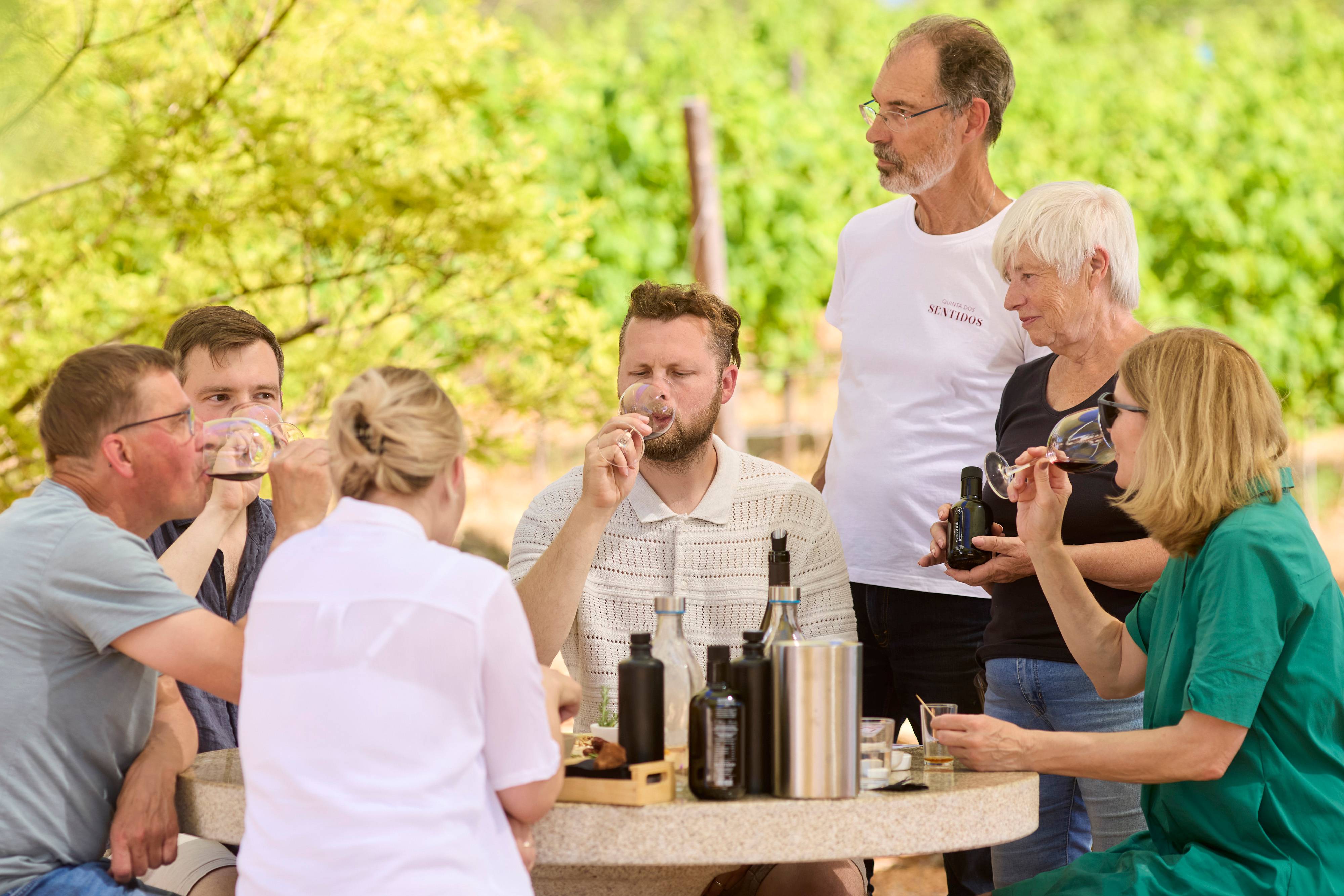 Wijn- en olijfolieproeverij