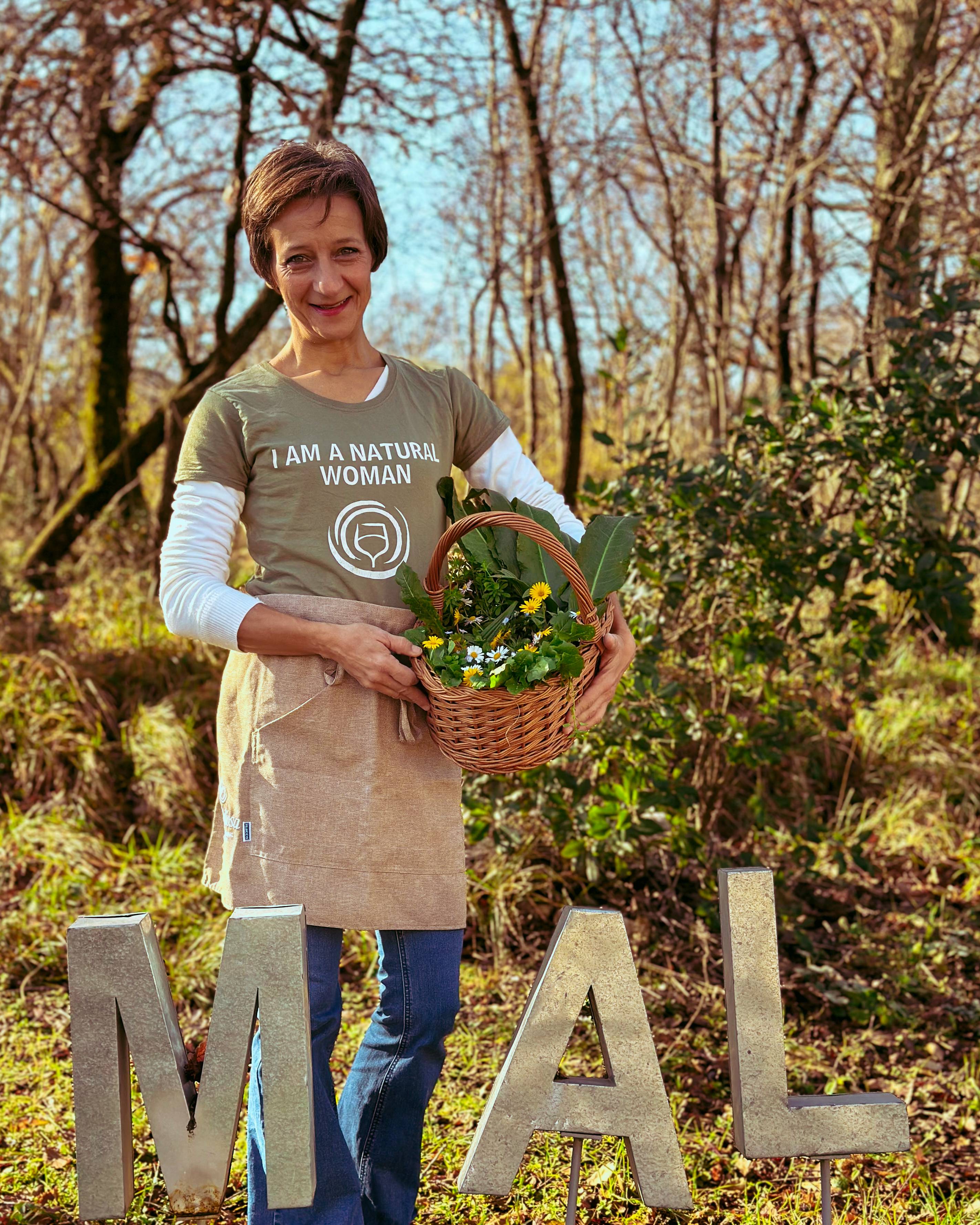 Foraging for organic wild herbs and Cooking Class