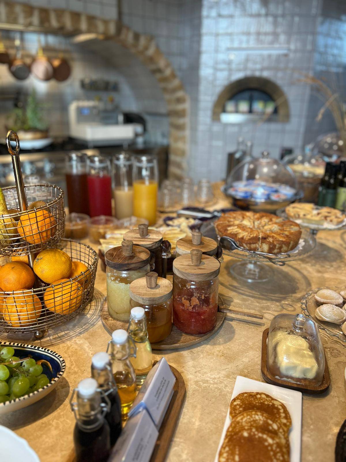 Breakfast at the estate