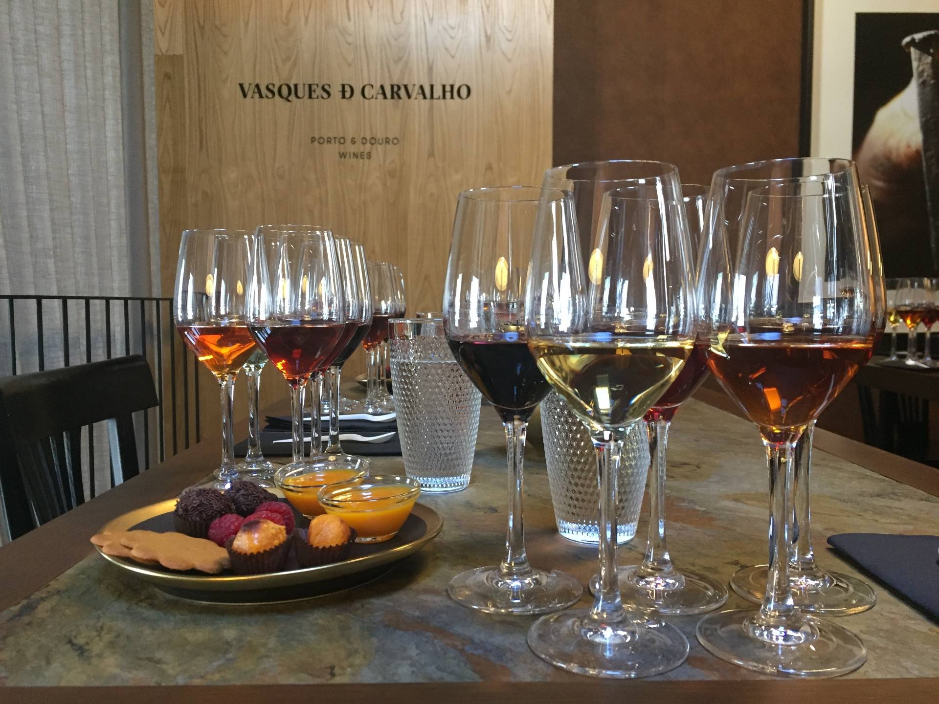 Degustazione di abbinamento di vini Porto - Vasques de Carvalho - Winalist