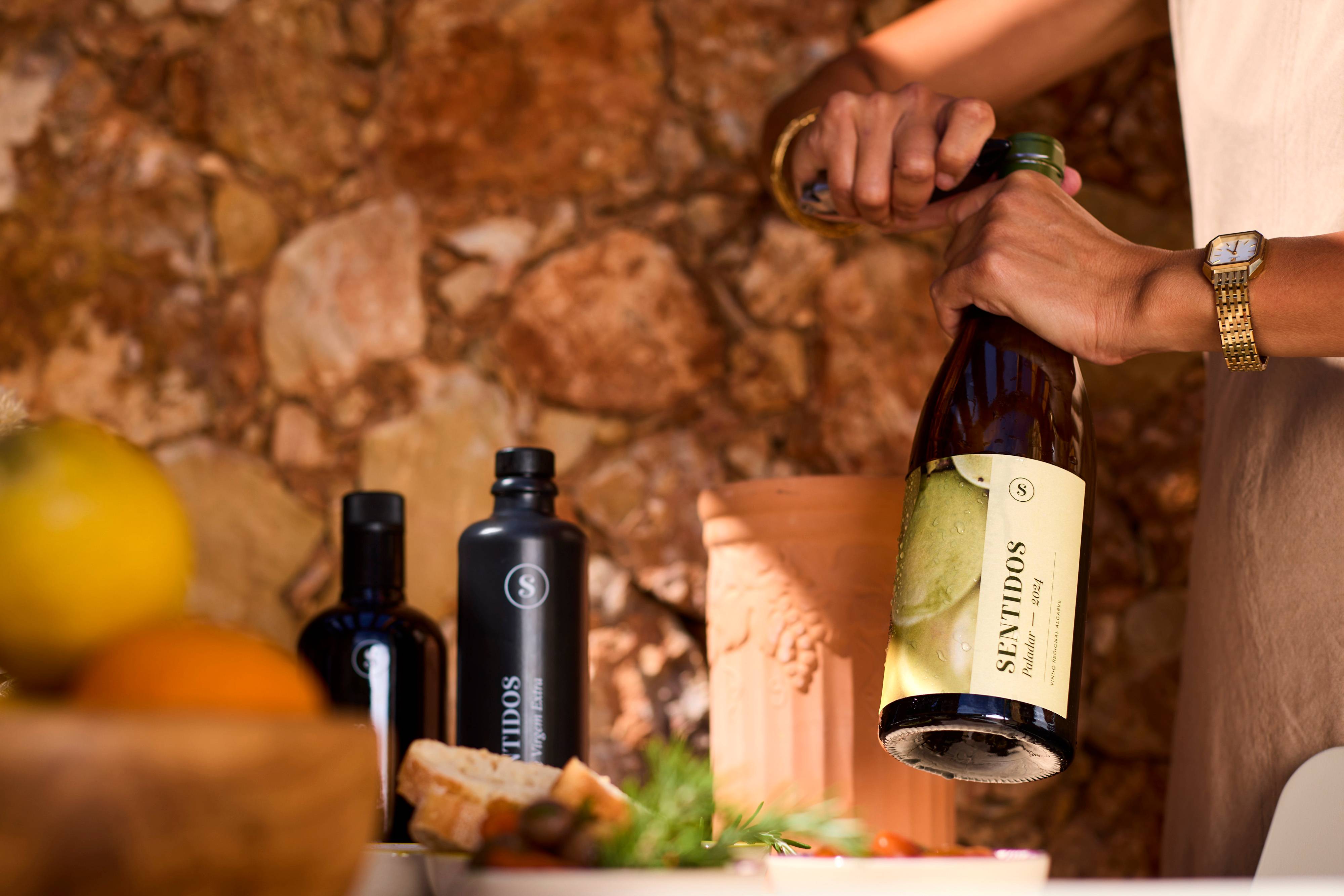 Bezoek aan de wijnmakerij