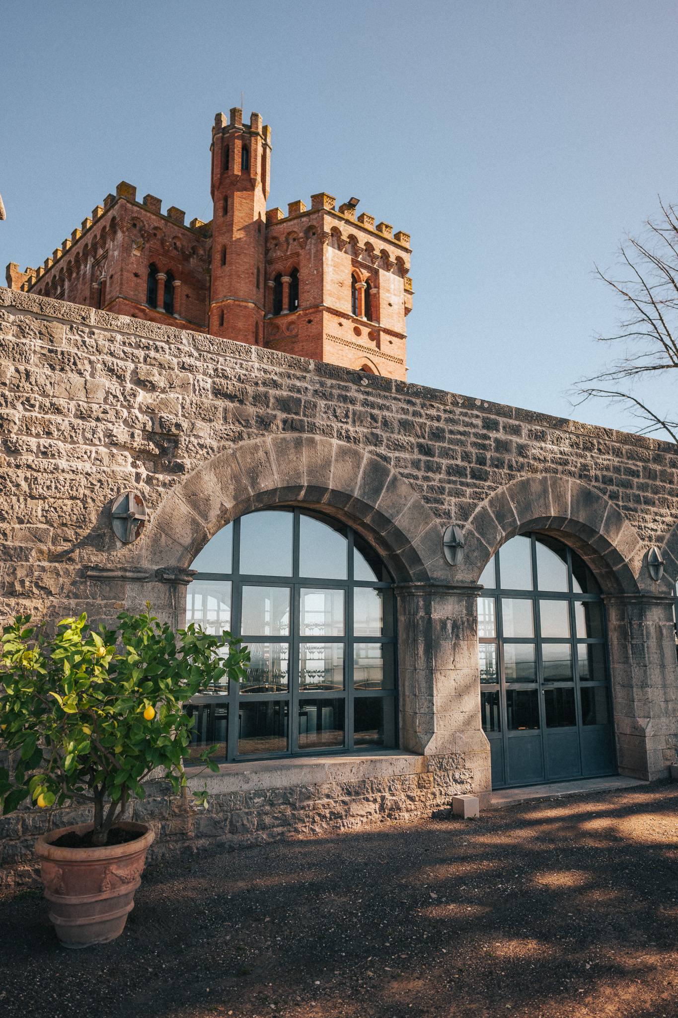 Dégustation dans la Limonaia du Château de Brolio - Barone Ricasoli - Winalist